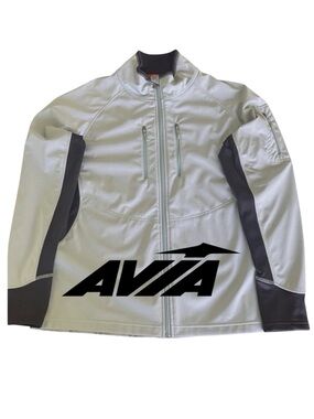 Avia Light Mint/Black Soft Shell Performance Jacket (XL)